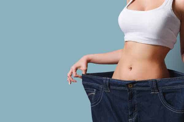 woman after fat reduction treatment Ham