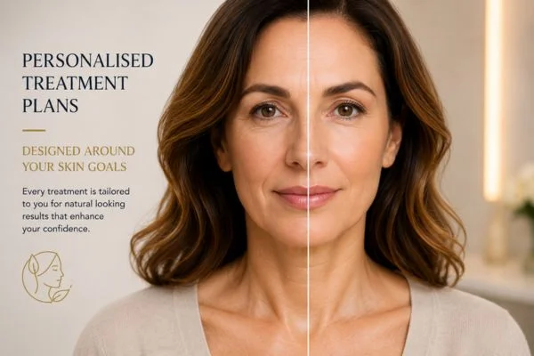 Before and after results of Collagen Lift Therapy Ham