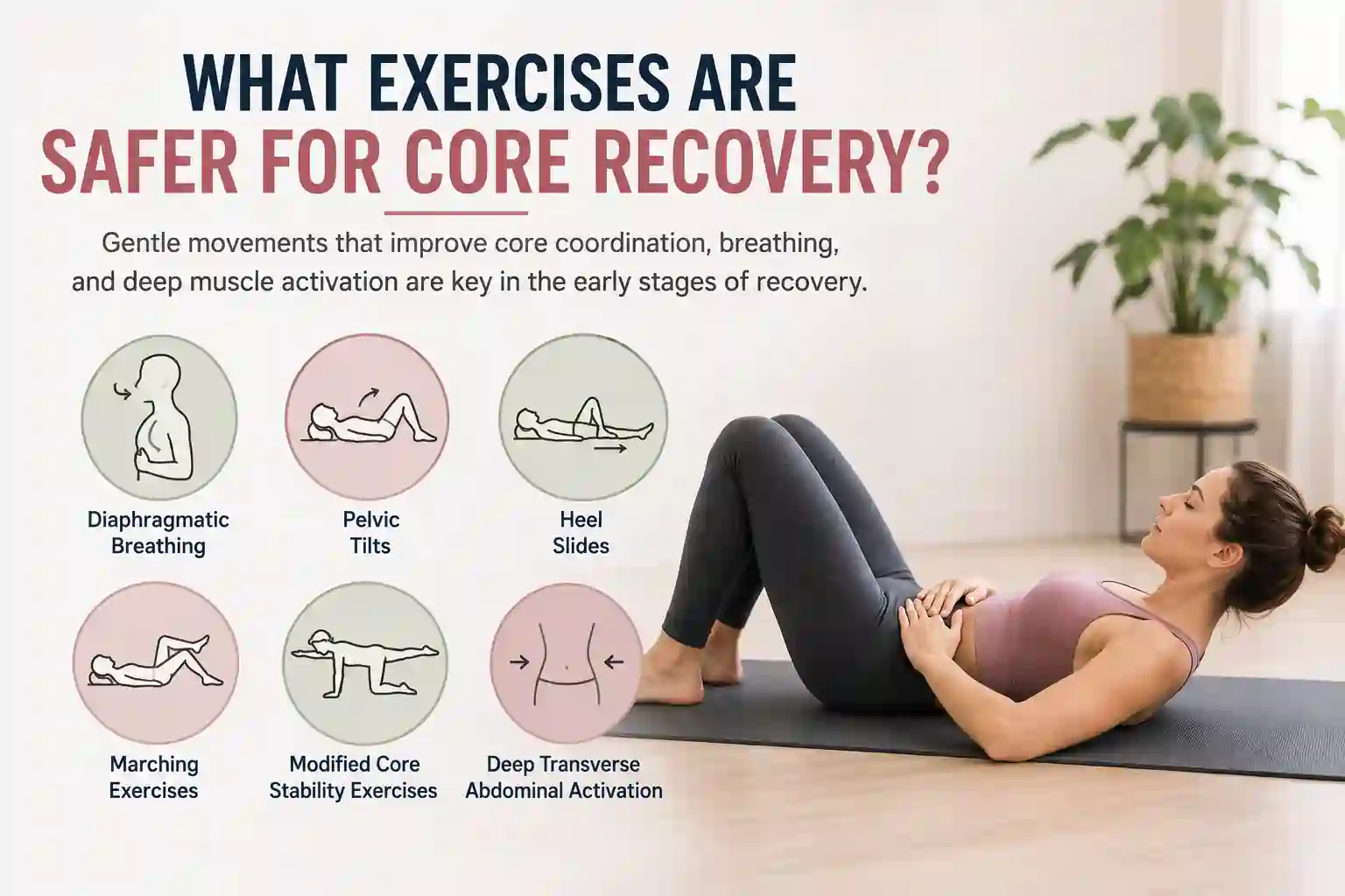 What Exercises Are Safer for Core Recovery Ham